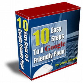 Product picture 10 Easy Steps To A Google Friendly Page (MRR)